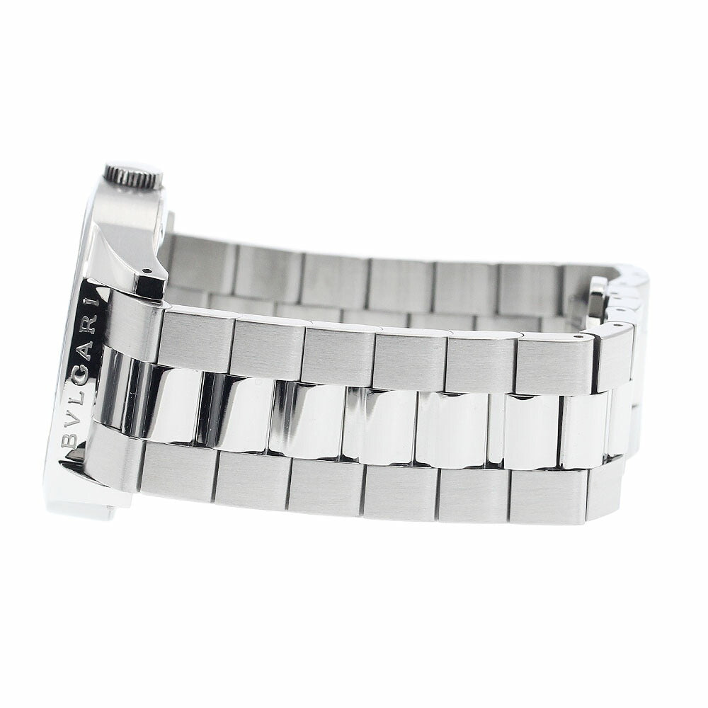 BVLGARI ST37S Solo Tempo Quartz Men's Watch Excellent Condition with Warranty Card