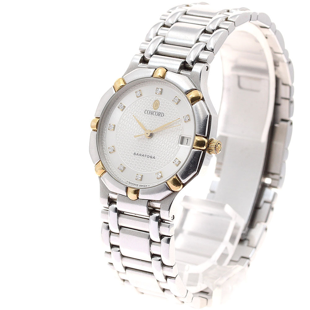 Concord 15.14.247/G Saratoga 11-Diamond Quartz Men's Watch