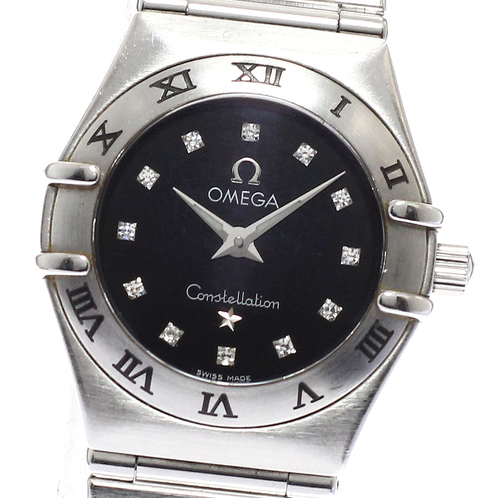 OMEGA 1562.56 Constellation Mini 12-Diamond Quartz Ladies Watch