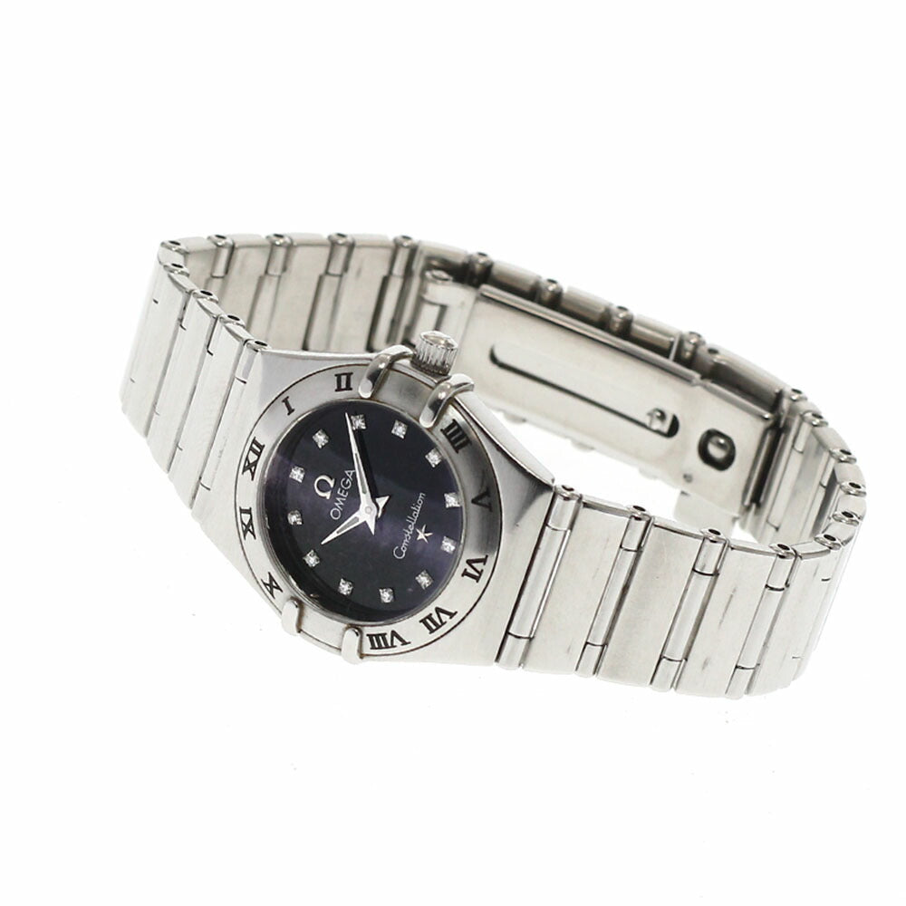 OMEGA 1562.56 Constellation Mini 12-Diamond Quartz Ladies Watch