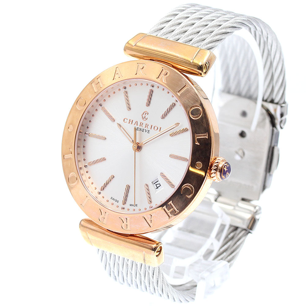 CHARRIOL ALP.51.104 Alexandre Date Quartz Men's Watch - Excellent Condition