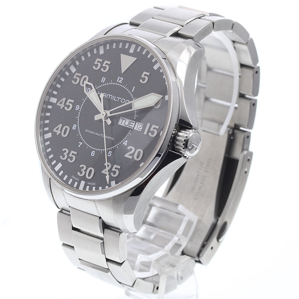 HAMILTON H647150/H64715135 Khaki Pilot Day-Date Automatic Men's Watch with Warranty