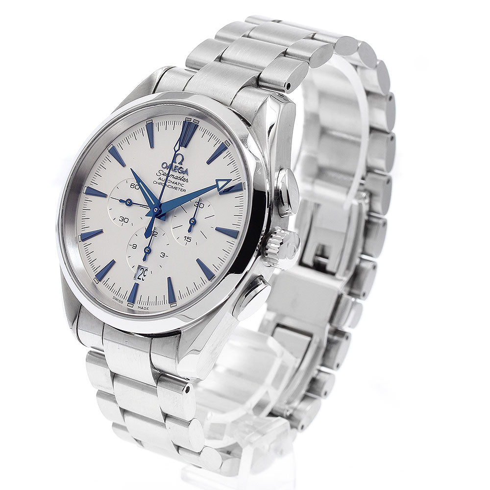 OMEGA 2512.30 Seamaster Aqua Terra Date Chronograph Automatic Men's Watch with Warranty Card