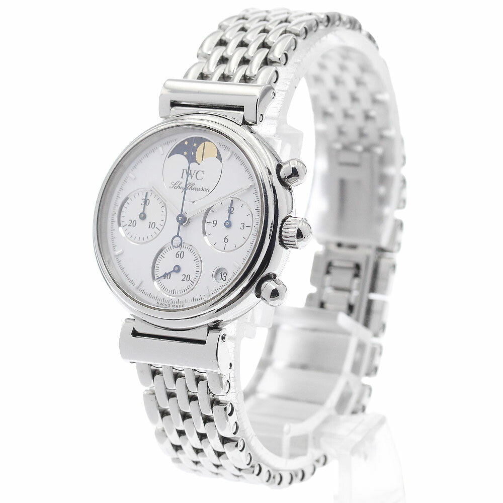 IWC SCHAFFHAUSEN IW373606 Da Vinci Chronograph Date Quartz Ladies Watch with Warranty