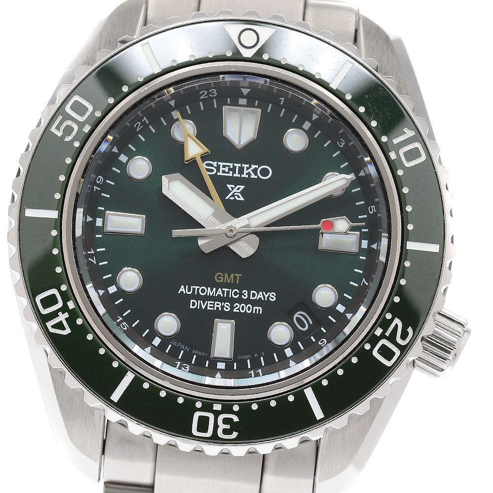 SEIKO SBEJ009/6R54-00D0 Prospex 1968 Mechanical Diver Scuba GMT Automatic Men's Watch Excellent Condition with Box and Warranty Card