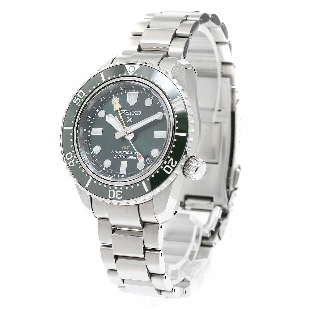 SEIKO SBEJ009/6R54-00D0 Prospex 1968 Mechanical Diver Scuba GMT Automatic Men's Watch Excellent Condition with Box and Warranty Card