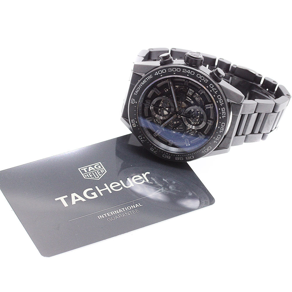 TAG Heuer CAR2A91 Carrera Calibre Heuer 01 Chronograph Automatic Men's Watch with Warranty
