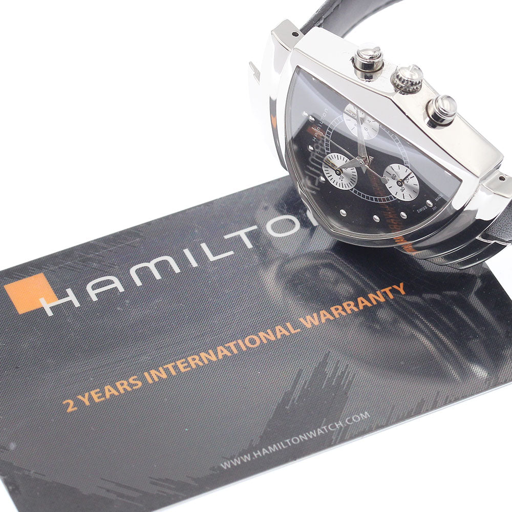 HAMILTON H244121 Ventura Date Chronograph Quartz Men's Watch with Warranty