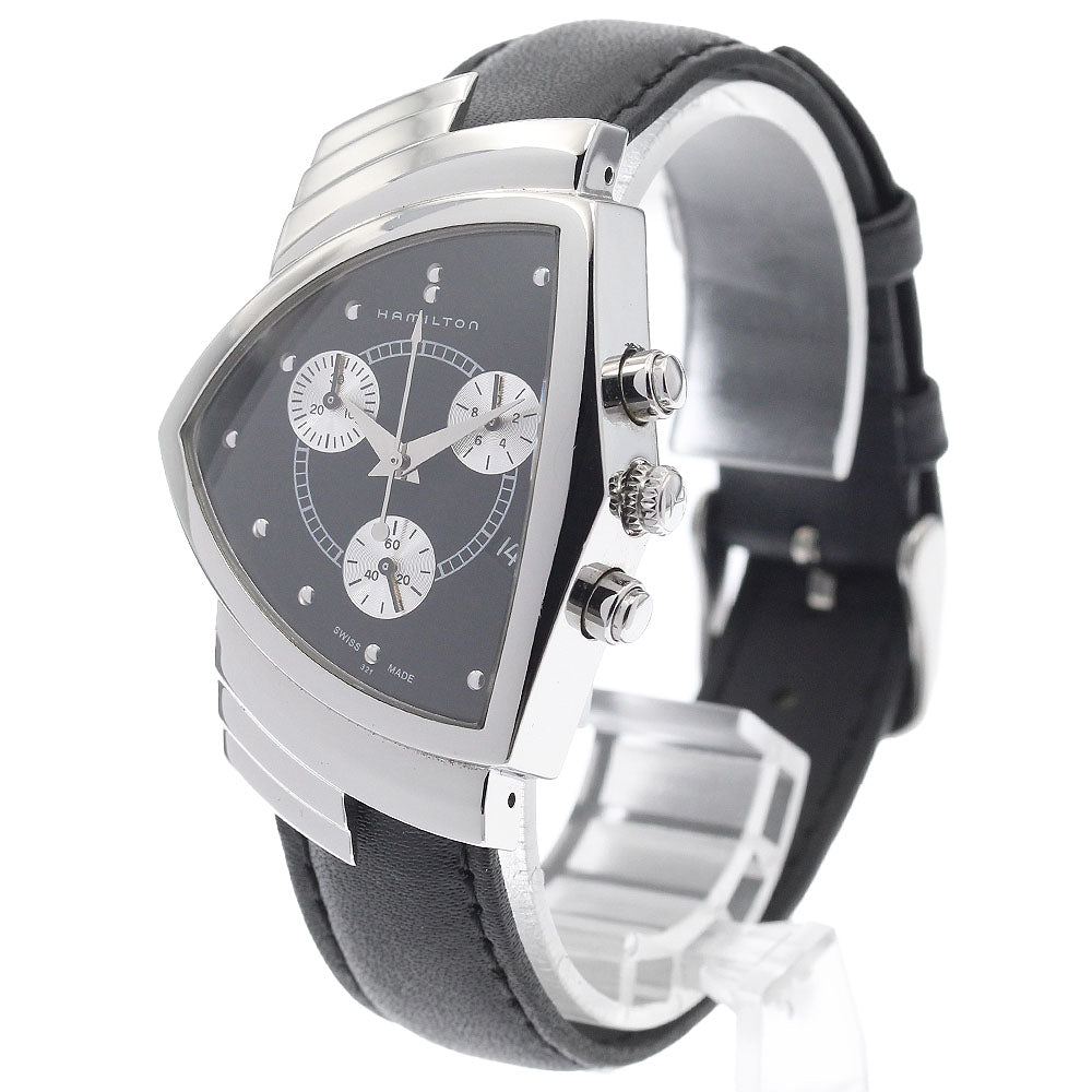 HAMILTON H244121 Ventura Date Chronograph Quartz Men's Watch with Warranty
