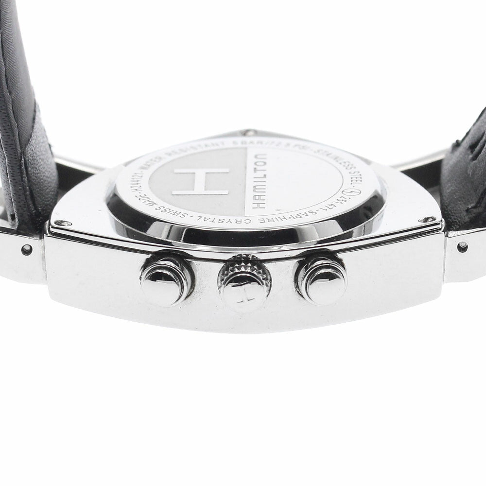 HAMILTON H244121 Ventura Date Chronograph Quartz Men's Watch with Warranty