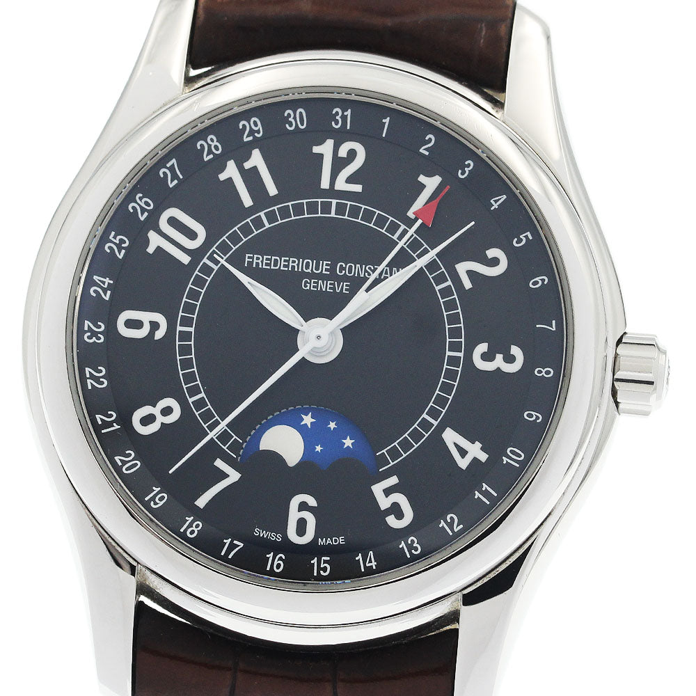 FREDERIQUE CONSTANT FC-330/335X6B4/6 Classic Moonphase Date Automatic Men's Watch with Warranty Card
