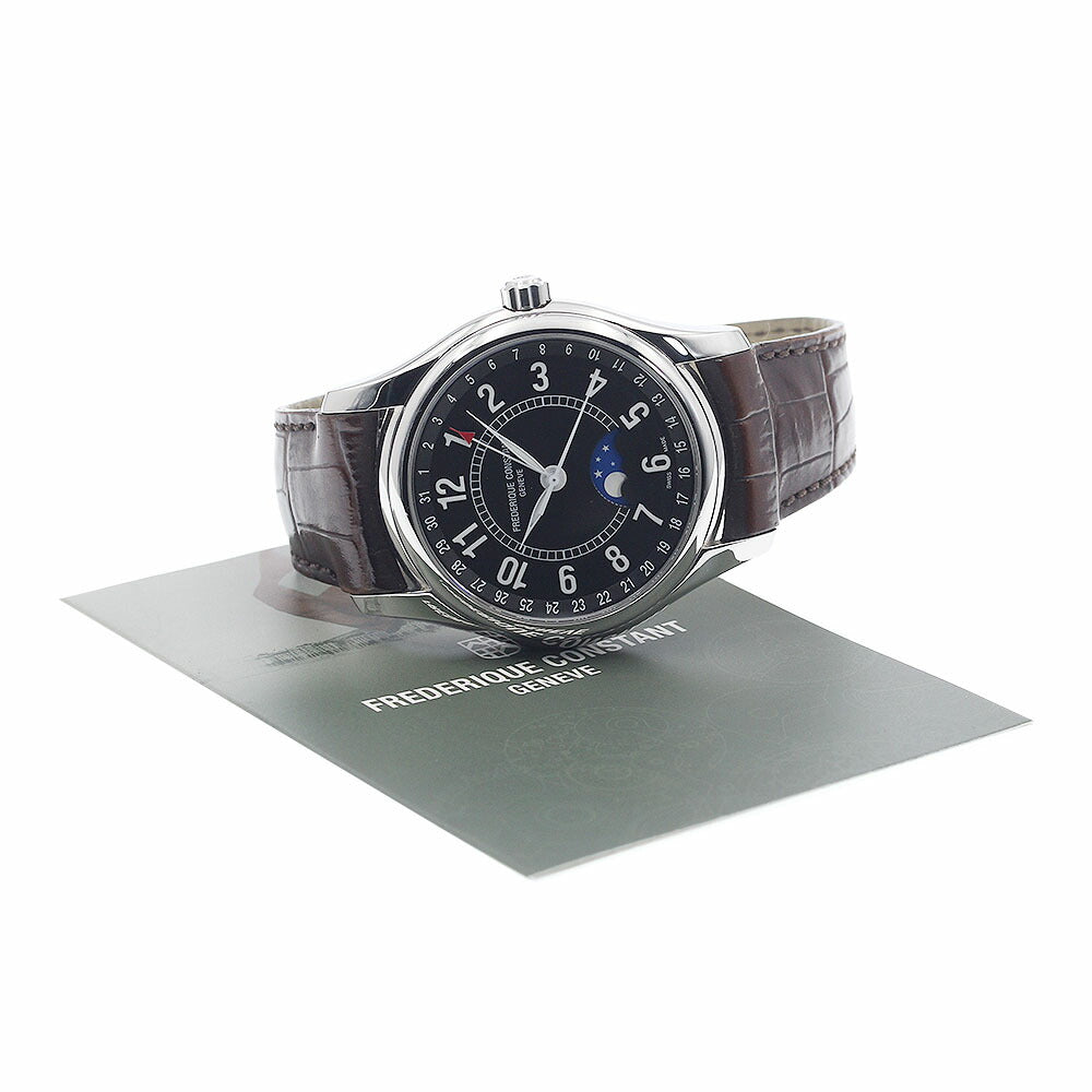 FREDERIQUE CONSTANT FC-330/335X6B4/6 Classic Moonphase Date Automatic Men's Watch with Warranty Card