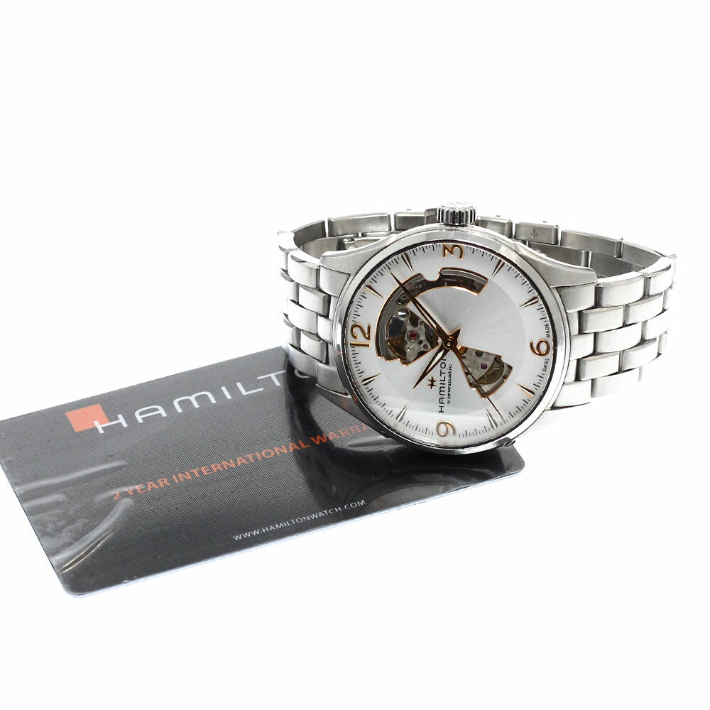 HAMILTON H327050 Jazzmaster Viewmatic Open Heart Automatic Men's Watch with Warranty