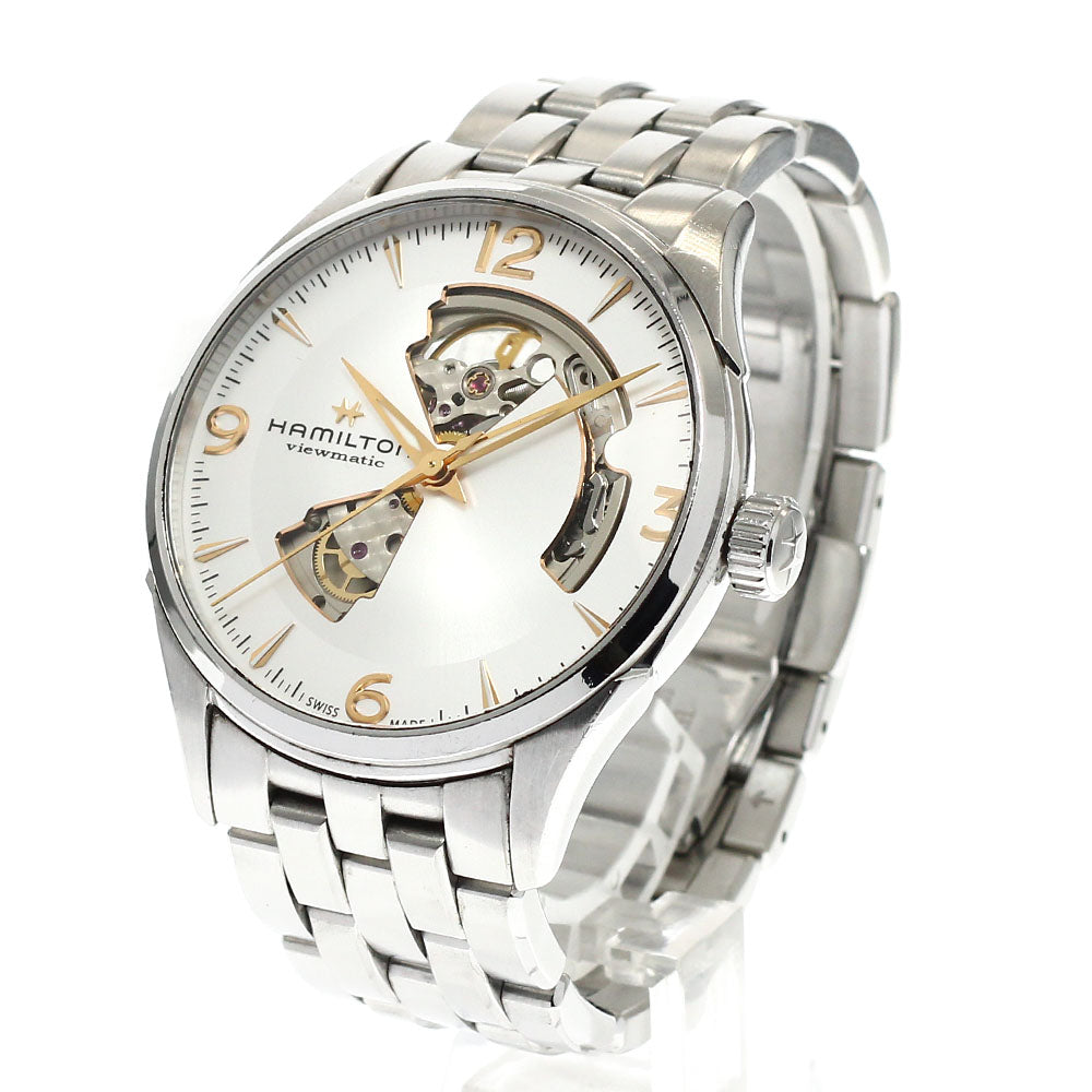 HAMILTON H327050 Jazzmaster Viewmatic Open Heart Automatic Men's Watch with Warranty