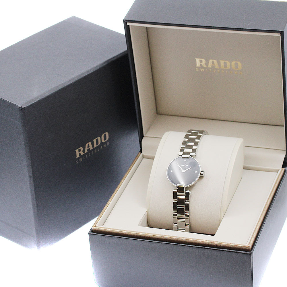 RADO R22854703 Coupole 4P Diamond Quartz Ladies Watch Excellent Condition with Box