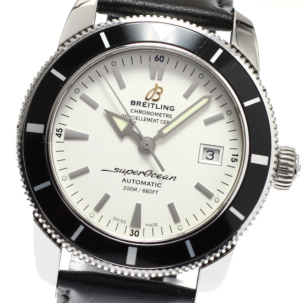 BREITLING A1732124/G717 Superocean Heritage 42 Date Automatic Men's Watch with Box and Warranty Card