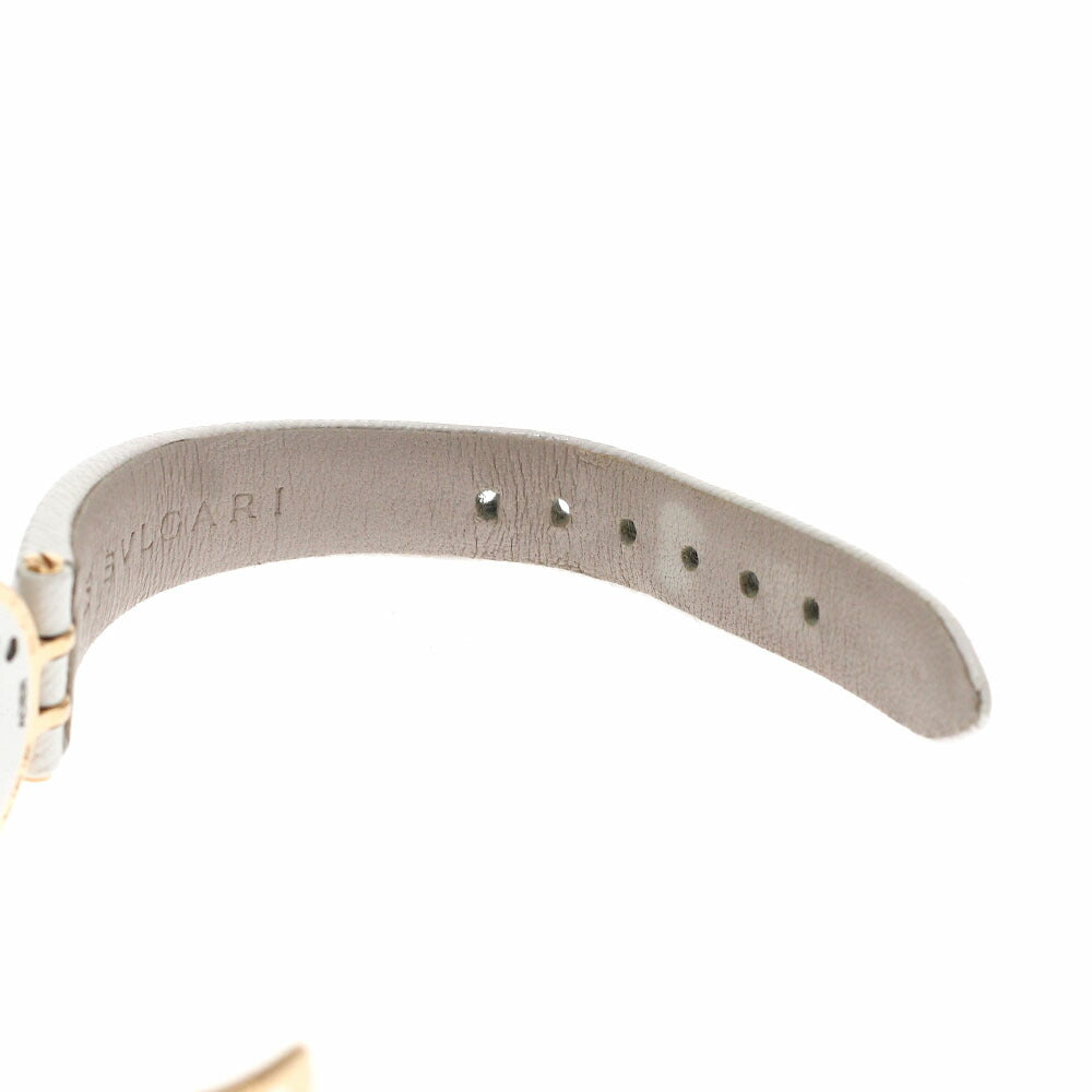 BVLGARI BZP23SG/BZ23WSGDL/12 B-zero1 12P Diamond Diamond Bezel Quartz Ladies Watch with Box and Warranty