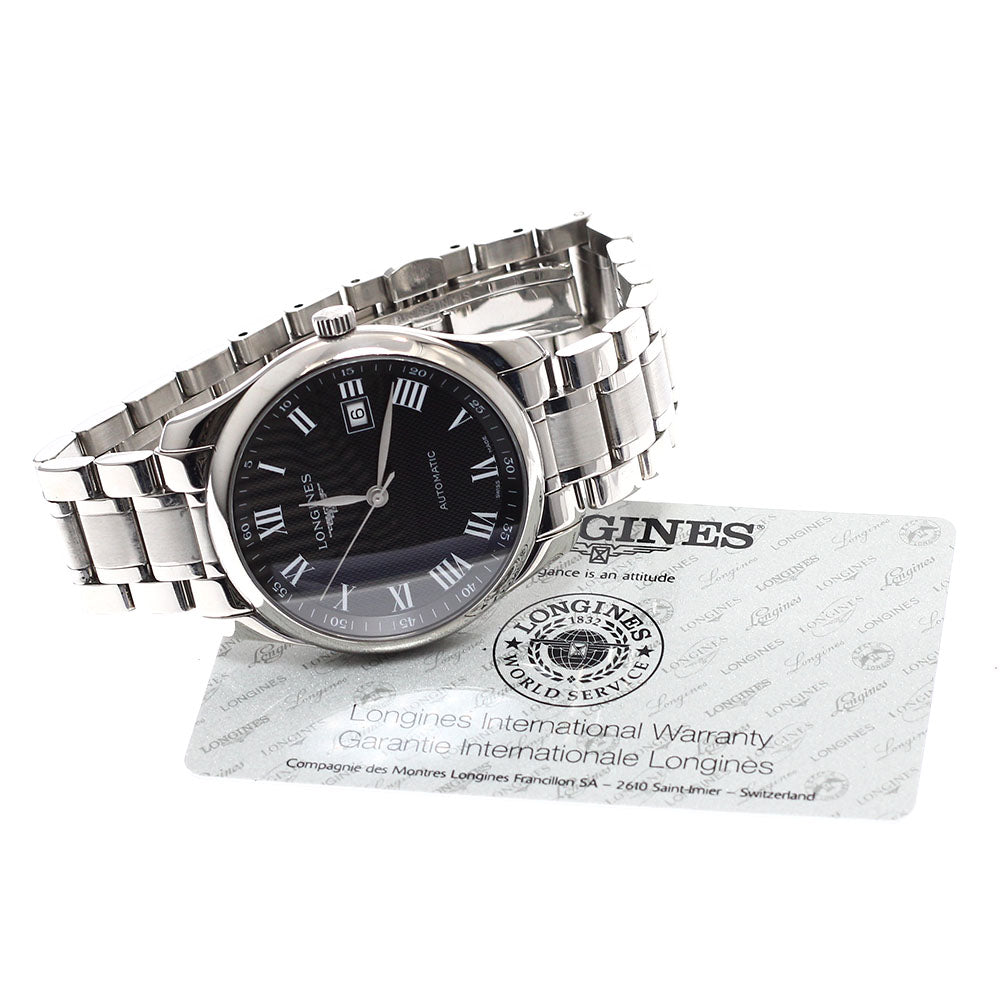 LONGINES L2.793.4 Master Collection Date Automatic Men's Watch with Warranty
