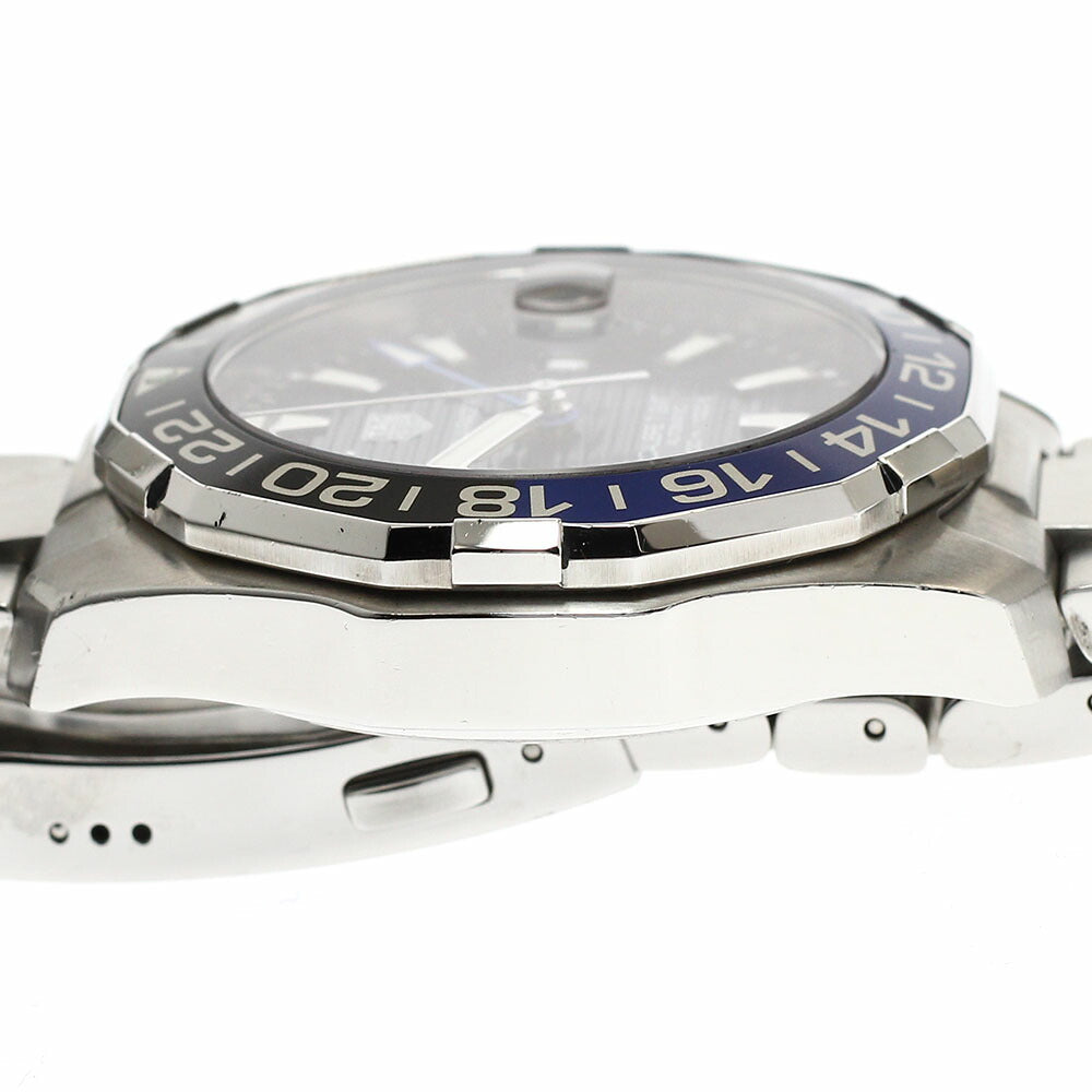 TAG Heuer Way201T.BA0927 Aquaracer Caliber 7 GMT Automatic Men's Watch with Box and Warranty Card