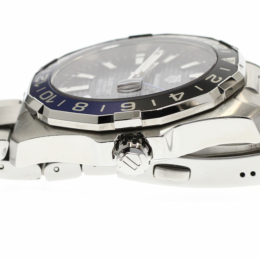TAG Heuer Way201T.BA0927 Aquaracer Caliber 7 GMT Automatic Men's Watch with Box and Warranty Card