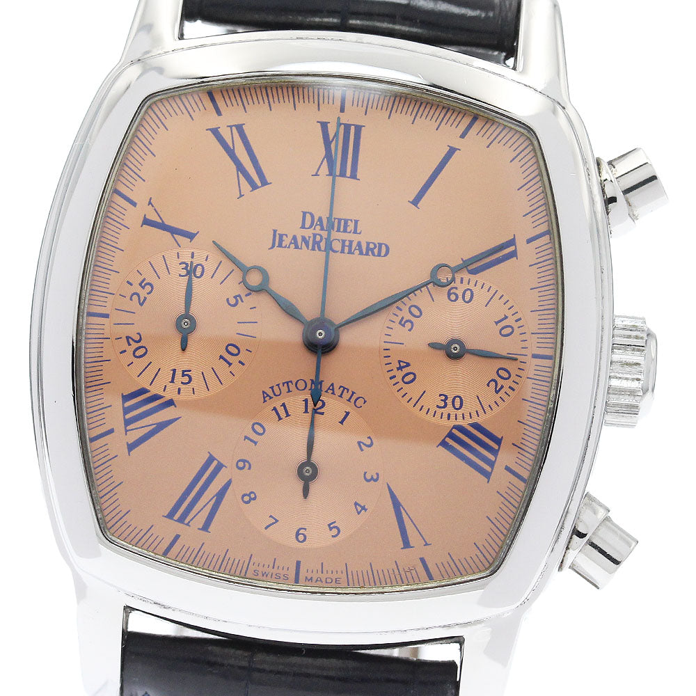 DANIEL JEANRICHARD 25006 TV Screen Chronograph Automatic Men's Watch with Warranty Card