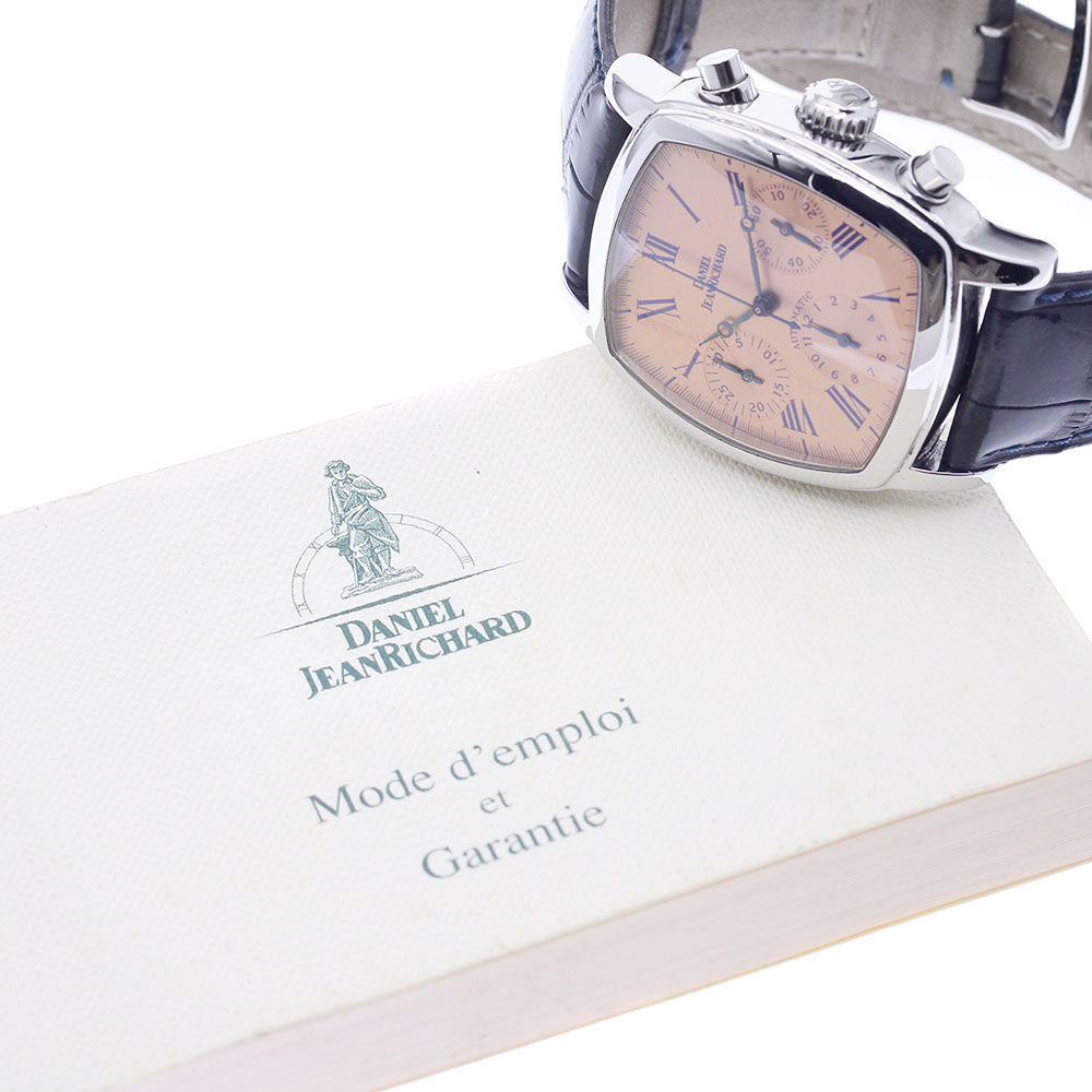 DANIEL JEANRICHARD 25006 TV Screen Chronograph Automatic Men's Watch with Warranty Card