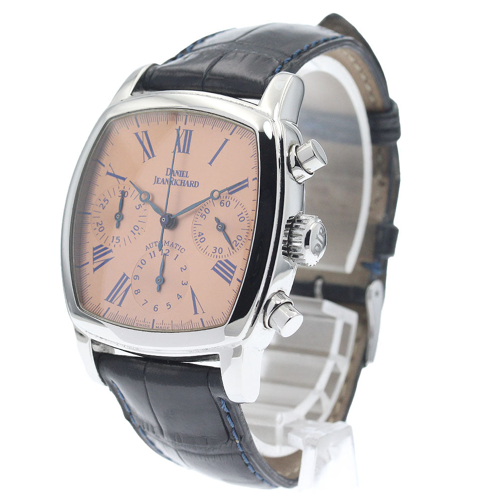 DANIEL JEANRICHARD 25006 TV Screen Chronograph Automatic Men's Watch with Warranty Card