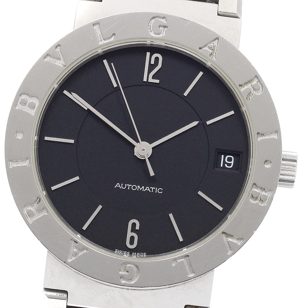 BVLGARI BB33SS Bulgari Date Automatic Men's Watch with Warranty Card