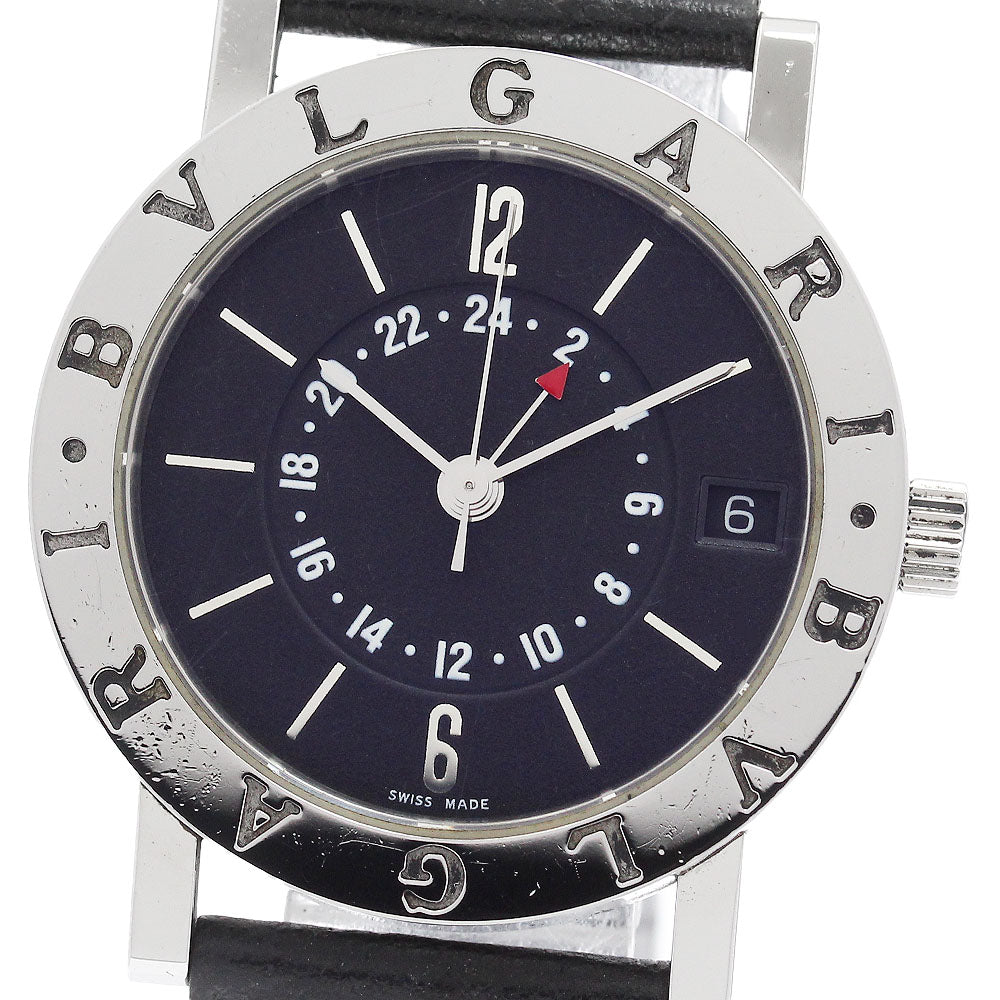 BVLGARI BB33SLGMT Bulgari GMT Date Automatic Watch (Boys' Size)