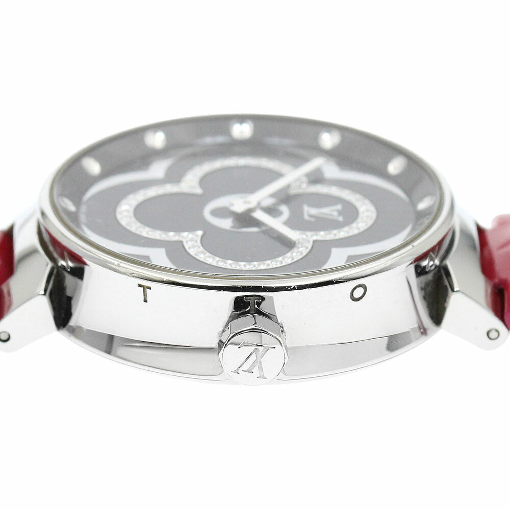 LOUIS VUITTON QA020 Tambour Moon Divine Diamond Quartz Women's Watch (with box and warranty)