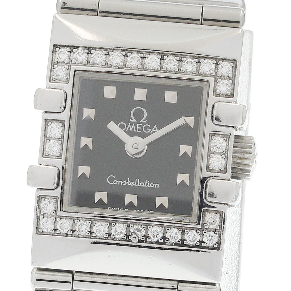 OMEGA 1537.51 Constellation Quadra Diamond Bezel Quartz Ladies