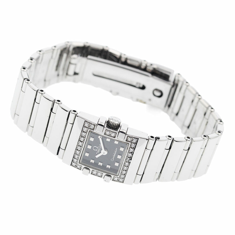 OMEGA 1537.51 Constellation Quadra Diamond Bezel Quartz Ladies