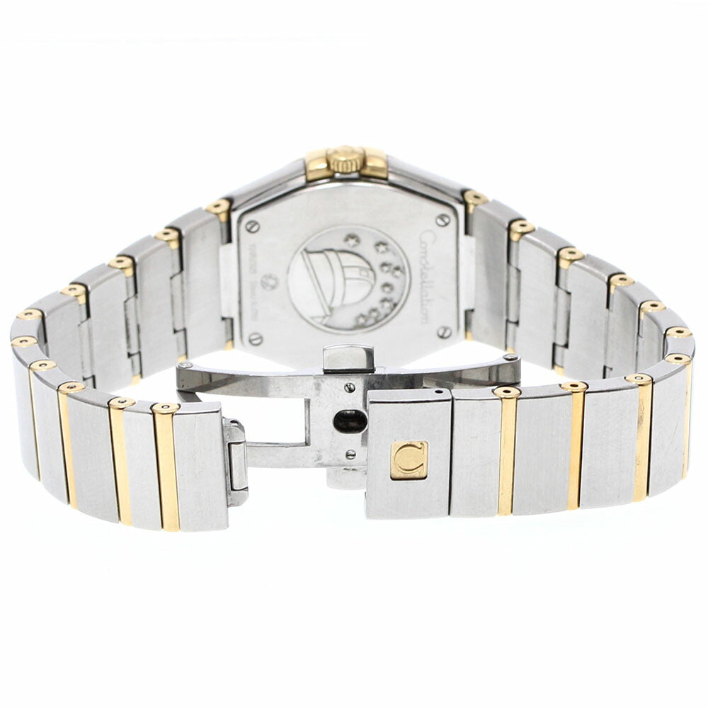 OMEGA 123.25.27.60.52.002 Constellation Brushed Diamond Bezel 12P Quartz Ladies