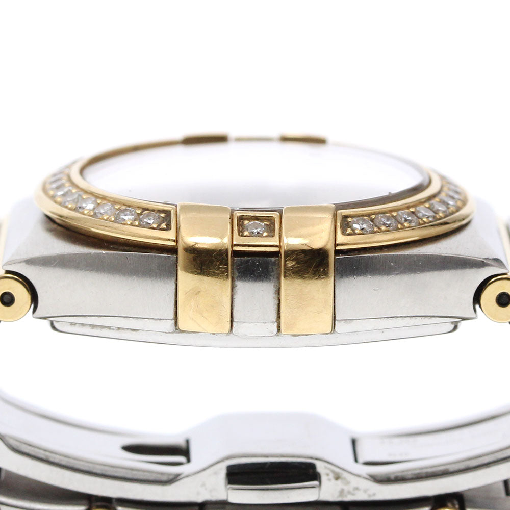 OMEGA 123.25.27.60.52.002 Constellation Brushed Diamond Bezel 12P Quartz Ladies