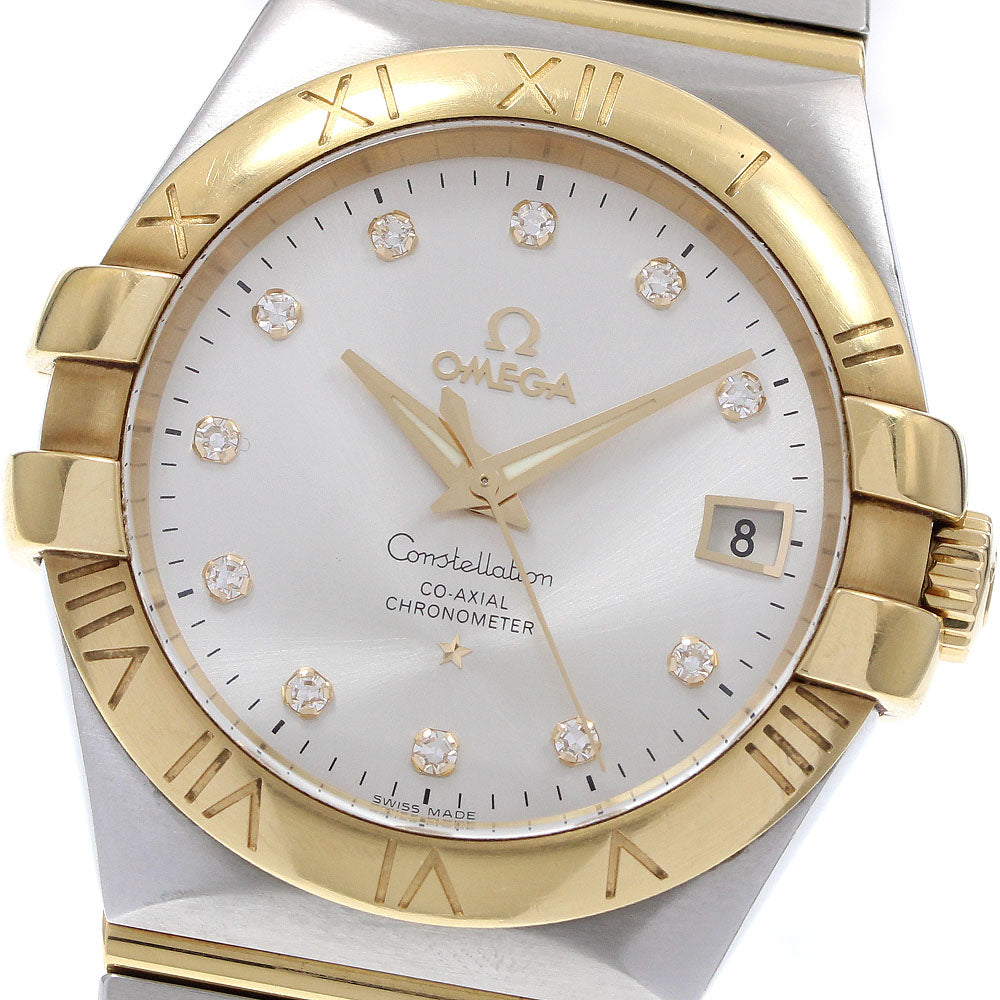 OMEGA 123.20.35.20.52.002 Constellation Date 11P Diamond Automatic Men's Watch