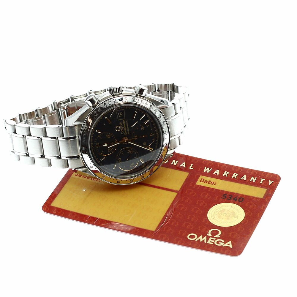OMEGA 3513.54 Speedmaster Date Chronograph Automatic Men's Watch with Warranty
