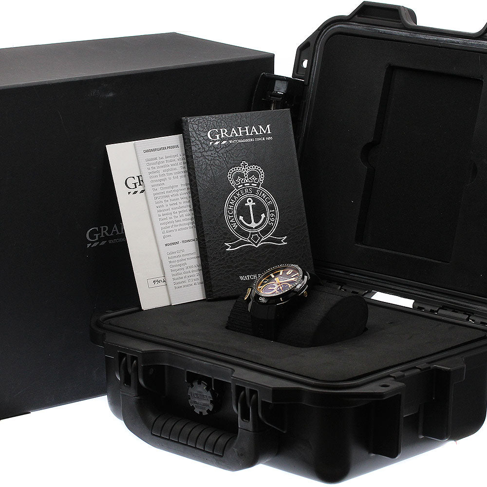 GRAHAM 2CDAZ.B04A.C160H Chronofighter Pro Dive Chronograph Limited Edition of 250 Pieces Worldwide Automatic Winding Men's Watch with Box and Warranty.