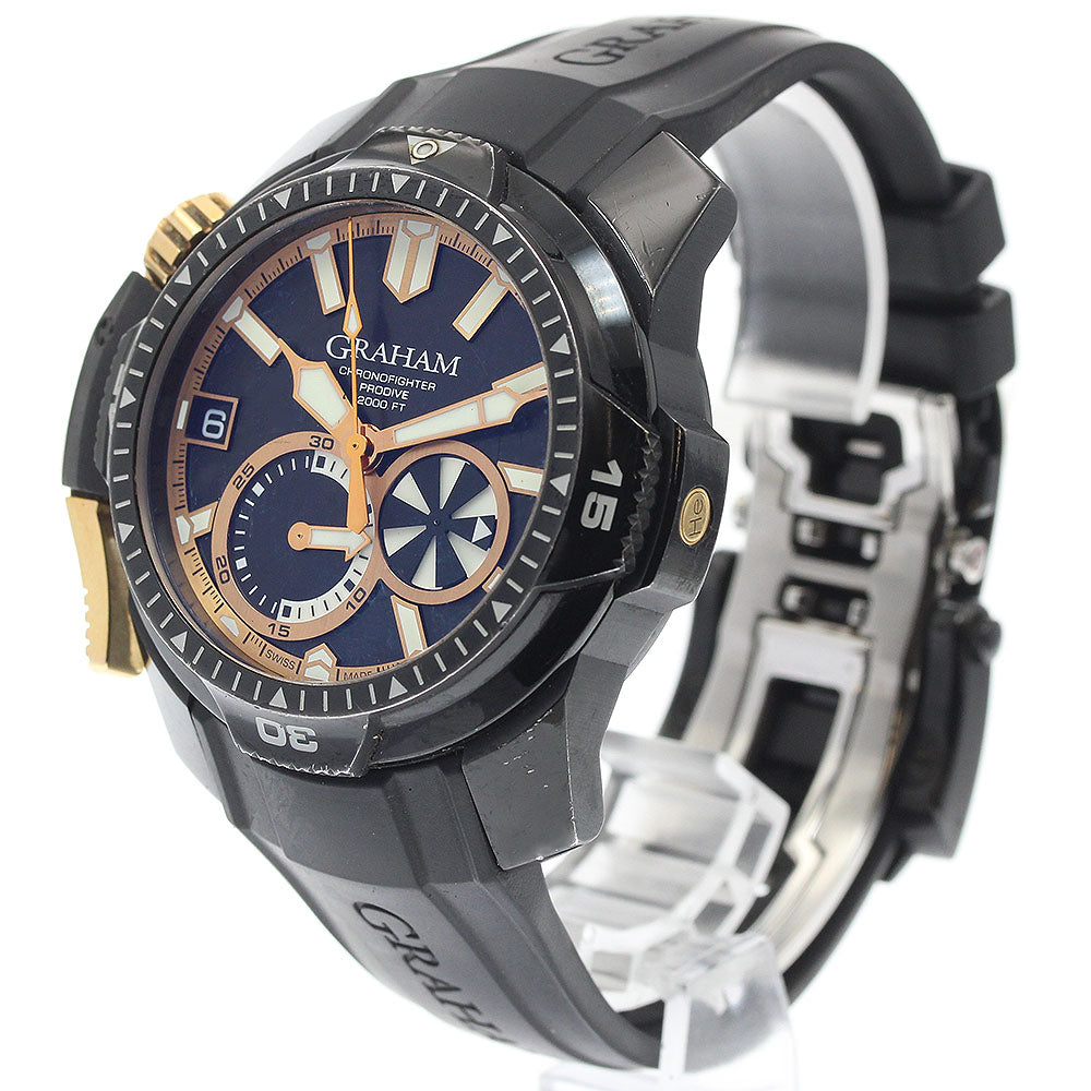 GRAHAM 2CDAZ.B04A.C160H Chronofighter Pro Dive Chronograph Limited Edition of 250 Pieces Worldwide Automatic Winding Men's Watch with Box and Warranty.