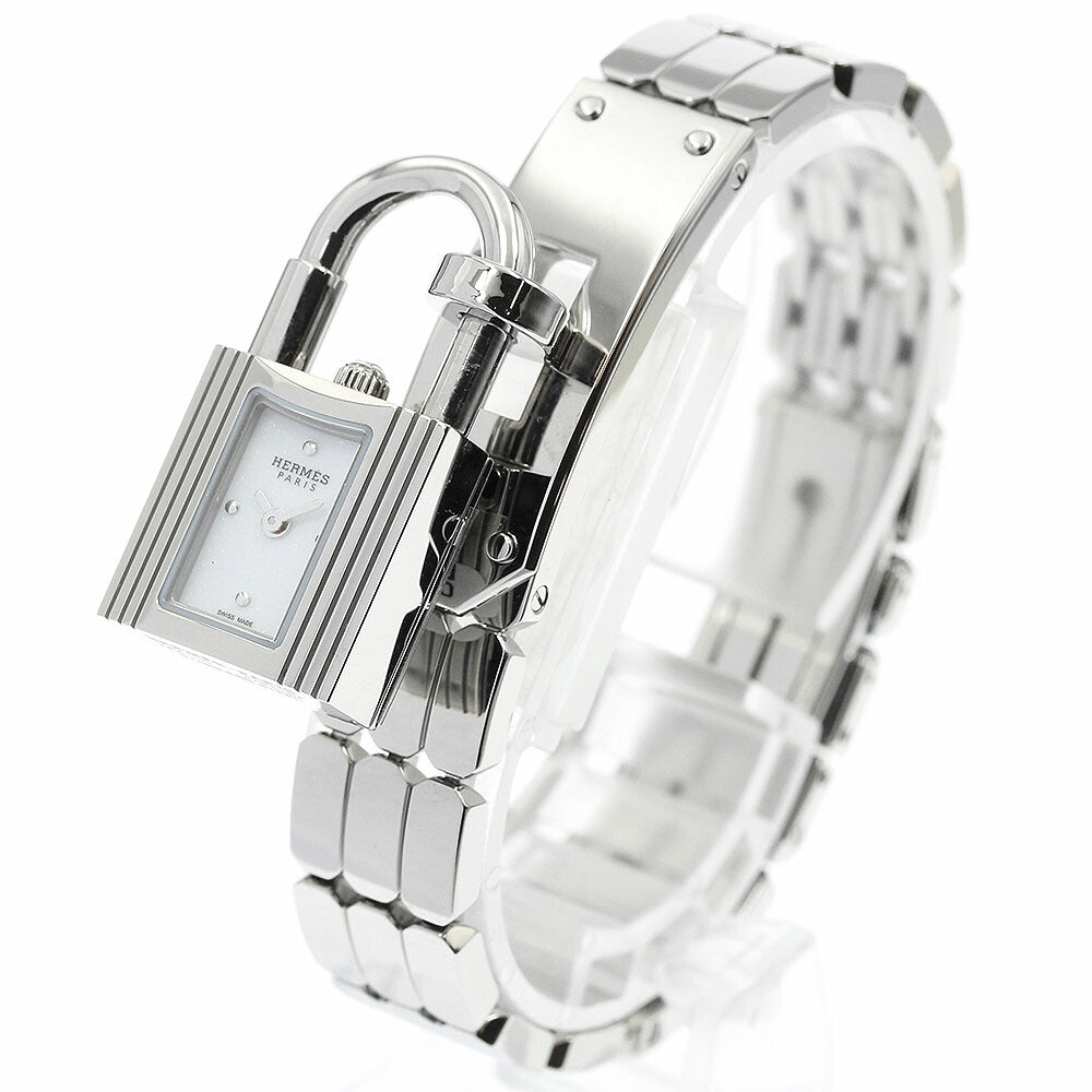 HERMES KE4.110 Kelly Watch Quartz Ladies Excellent Condition with Inner Box and Warranty Card