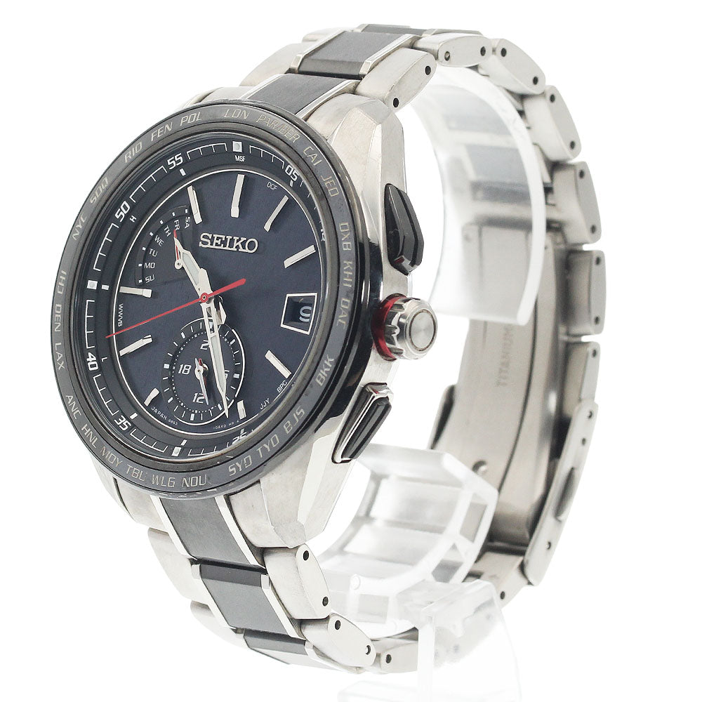 SEIKO SAGA259/8B63-0AN0 Brightz Day-Date Solar Radio-Controlled Men's Watch (with box and warranty)