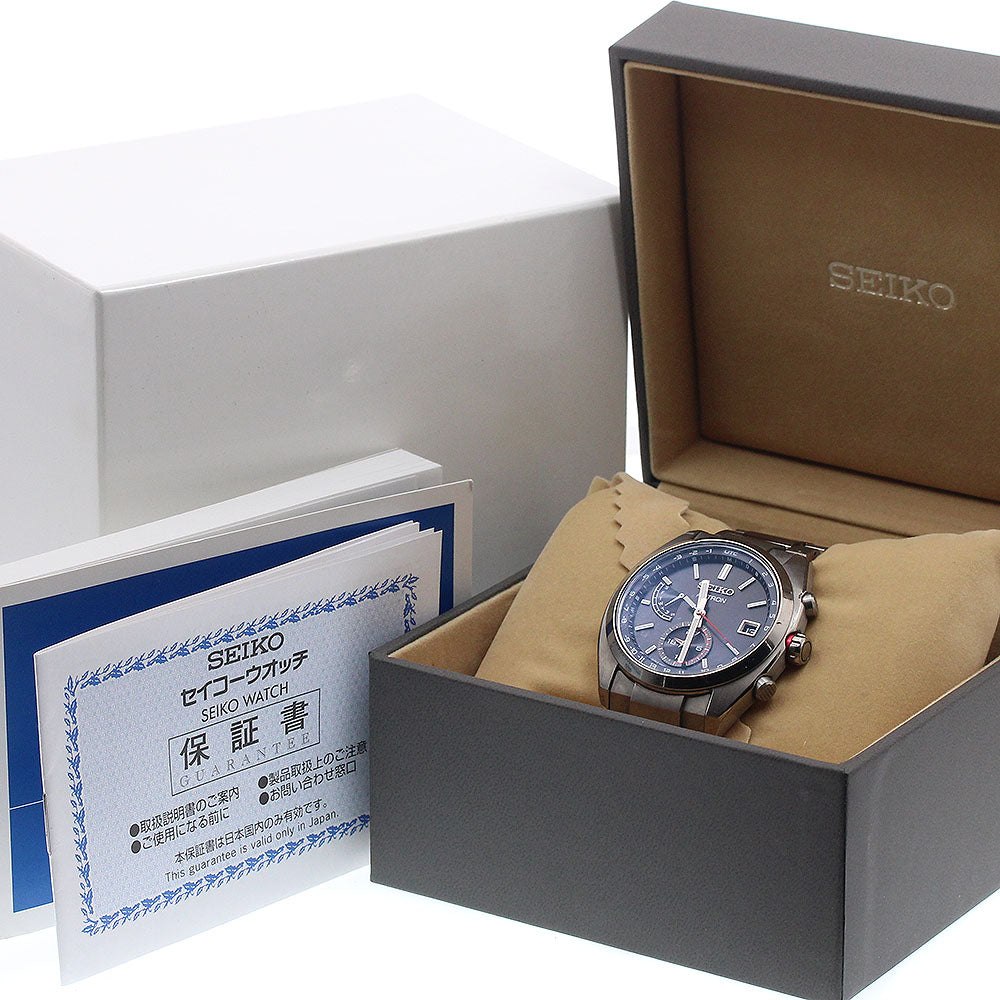 SEIKO SBXY017/8B63-0BA0 Astron Day-Date Solar Radio-Controlled Men's Watch (Comes with Box and Warranty)
