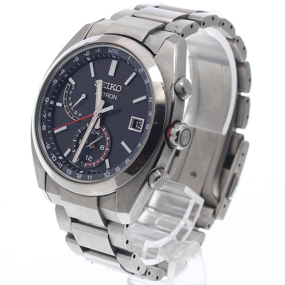 SEIKO SBXY017/8B63-0BA0 Astron Day-Date Solar Radio-Controlled Men's Watch (Comes with Box and Warranty)