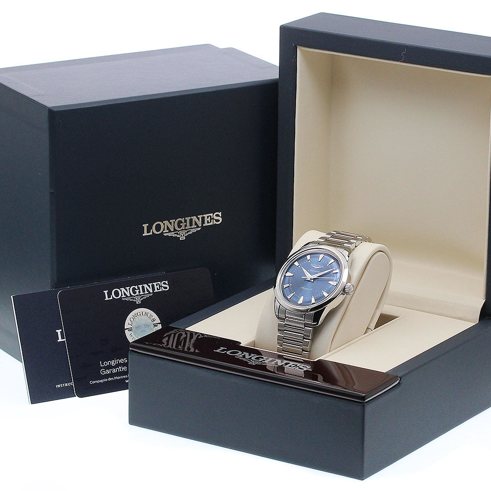 LONGINES L1.649.4 Conquest Heritage Automatic Men's Watch with Box and Warranty Card