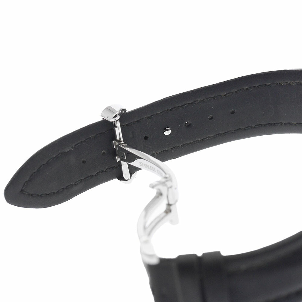 JACOB&CO 5 Time Zone Date Diamond Bezel Quartz Men's Watch