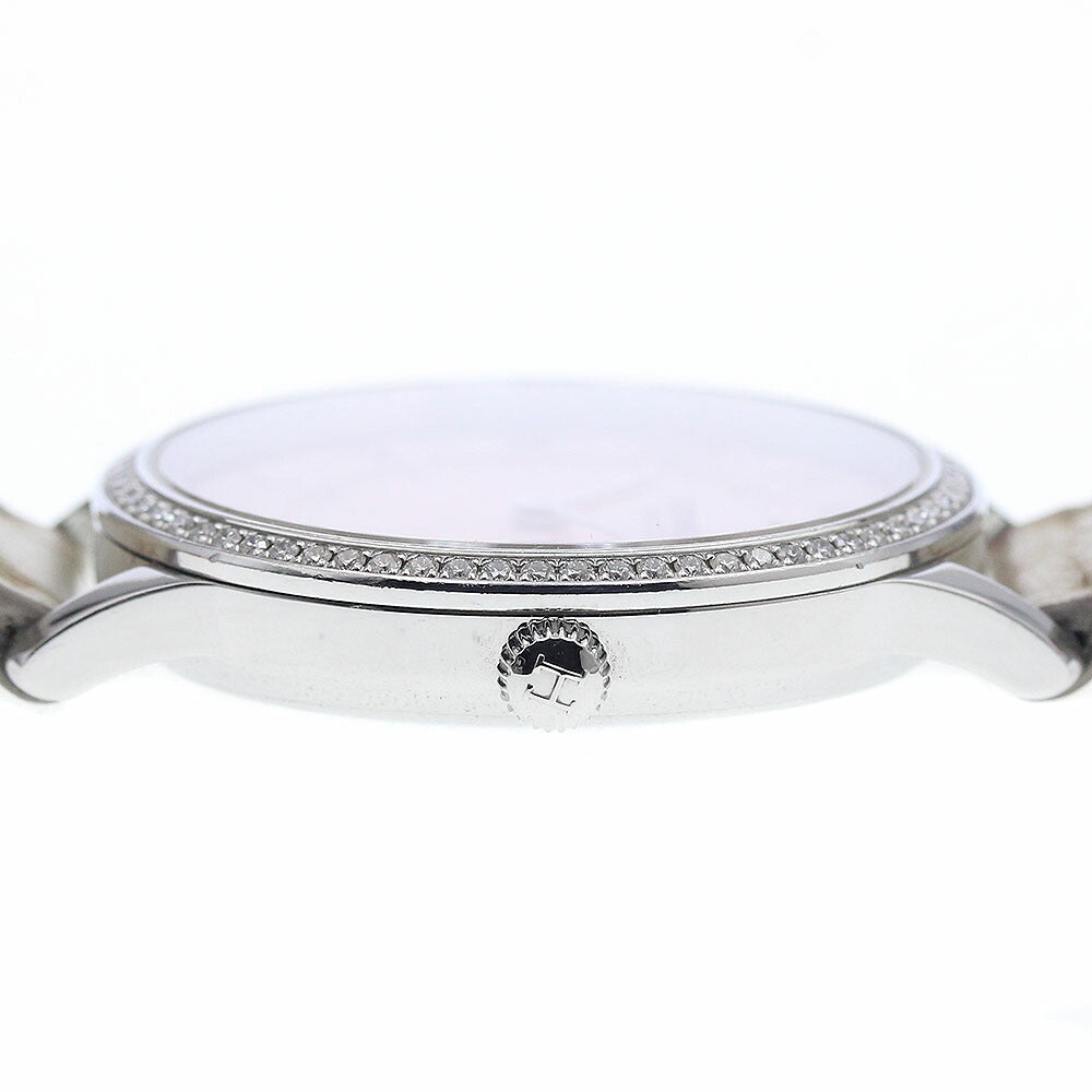 HERMES CA2.230 Slim de Diamond Bezel Quartz Women's Watch with Inner Box and Warranty Card