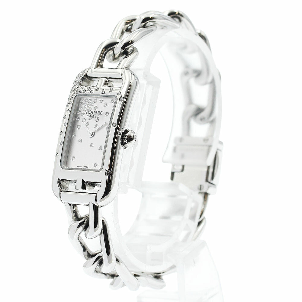 HERMES NA2.131 Nantucket Mini Jete de Diamant Quartz Women's Watch with Warranty