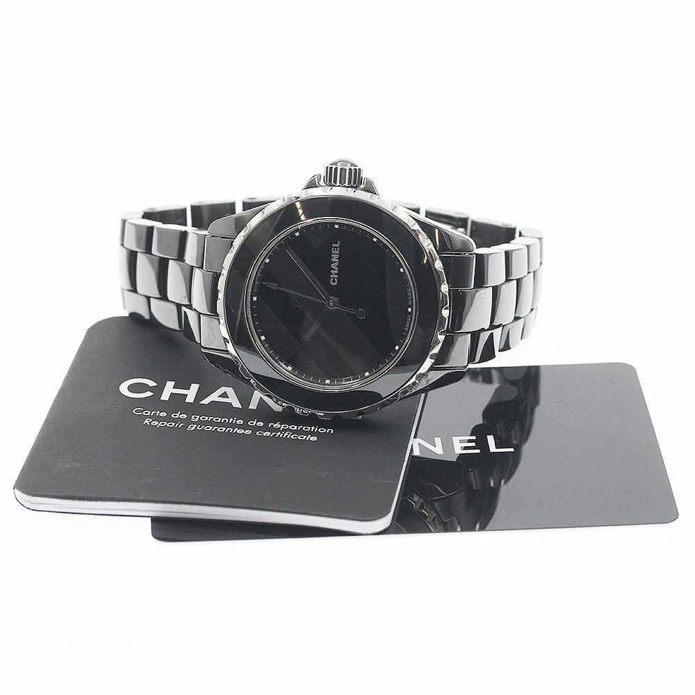 CHANEL H5581 J12 Untitled Black Ceramic Limited Edition of 1200 pieces worldwide Automatic Men's Watch with Warranty Card
