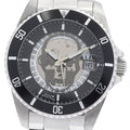 Lucien Pellat-Finet Skull Submariner Date See-Through Back Automatic Men's Watch