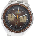 SEIKO 6138-0040 5 Sports Speedtimer Chronograph Brown Horse Automatic Men's Watch