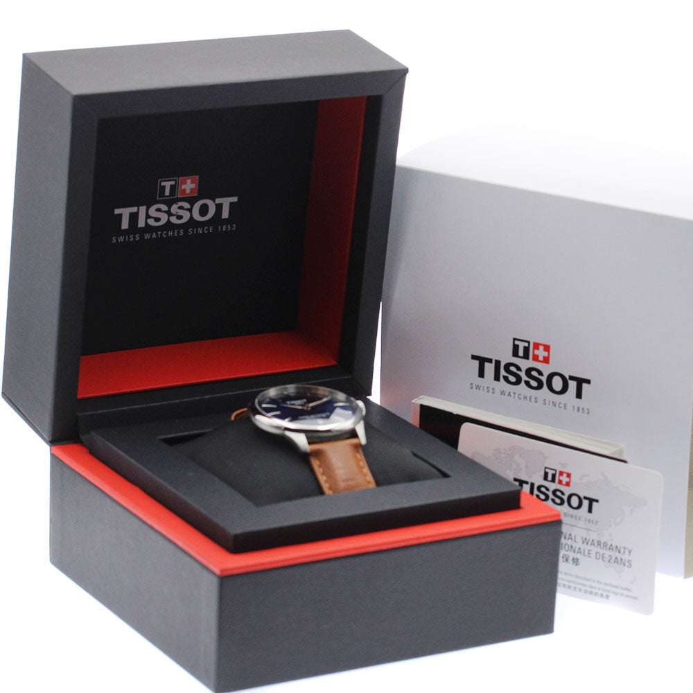 TISSOT T139.807.16.041.00 Chemin des Tourelles Powermatic 80 Date Automatic Men's Watch Excellent Condition with Box and Warranty Card